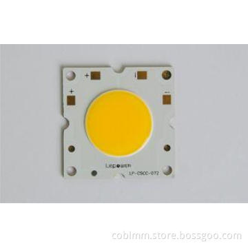 High Efficiency 18W COB LED Module 36V InGaN Bridgelux Chip